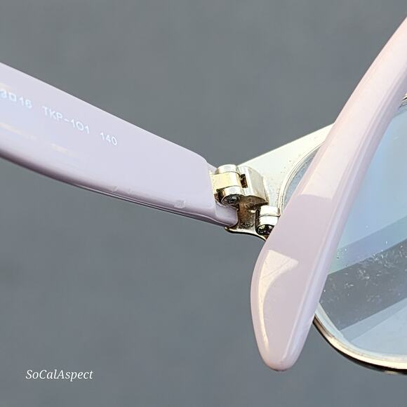 Prada Eyeglasses Frames Only, VPR 65R 53-16-140 Pink, Made in Italy - Picture 13 of 13